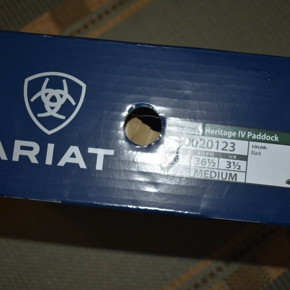 NWB Ariat W's Heritage IV Paddock Riding Boot 6M - Picture 4 of 11